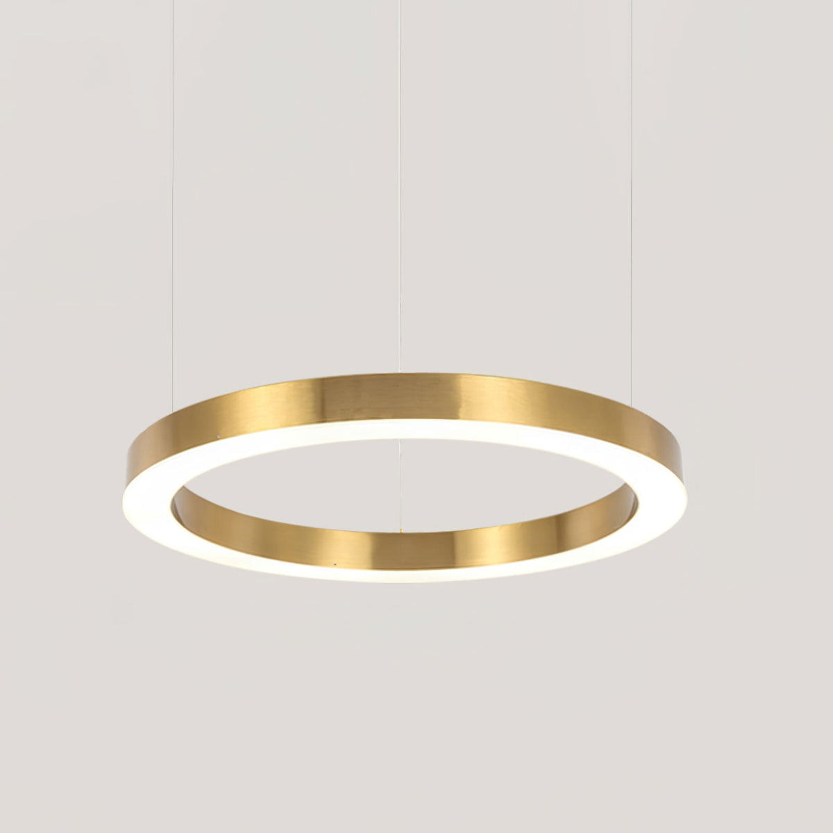 Dexlin lámpara colgante LED anillo dorado moderno 3-Anillo