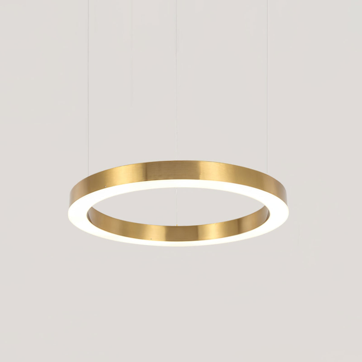 Dexlin lámpara colgante LED anillo dorado moderno 3-Anillo