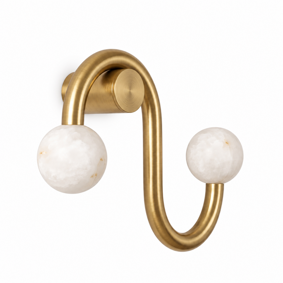 Wexleigh Aplique de pared de alabastro