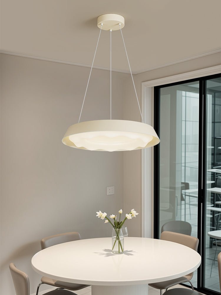 Vadoror lámpara colgante moderna minimalista con efecto onda