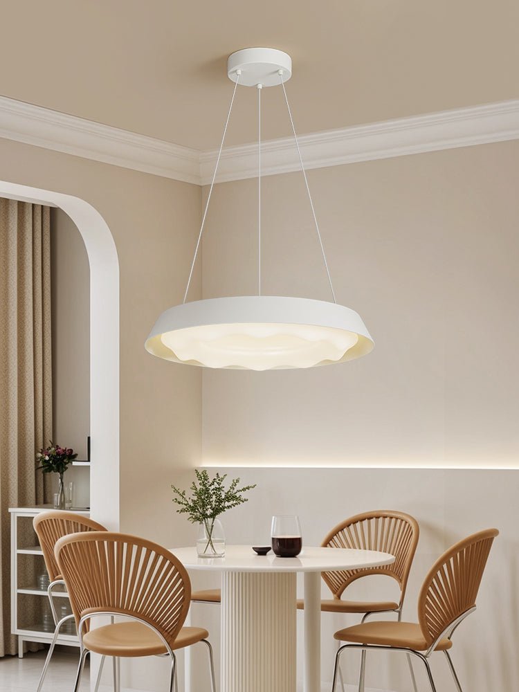 Vadoror lámpara colgante moderna minimalista con efecto onda