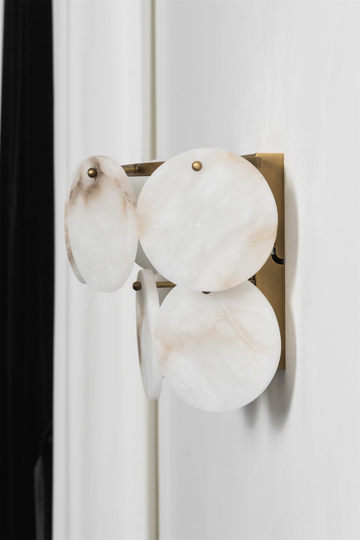 Nivivaya aplique de pared alabastro