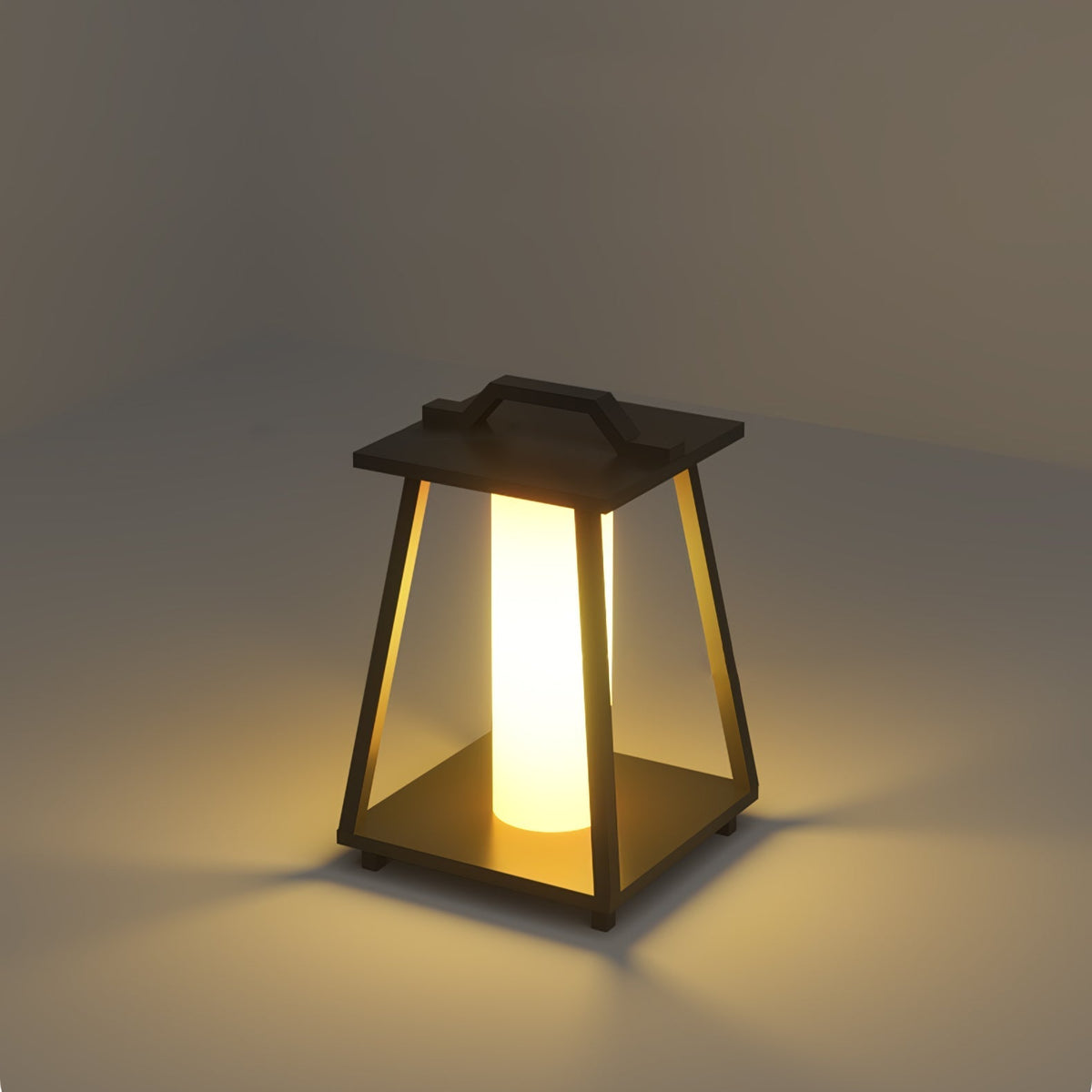 Syphae luminaria exterior de forma trapecio portátil