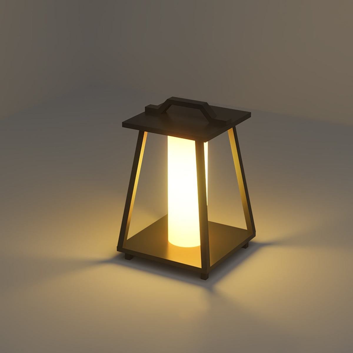 Syphae luminaria exterior de forma trapecio portátil