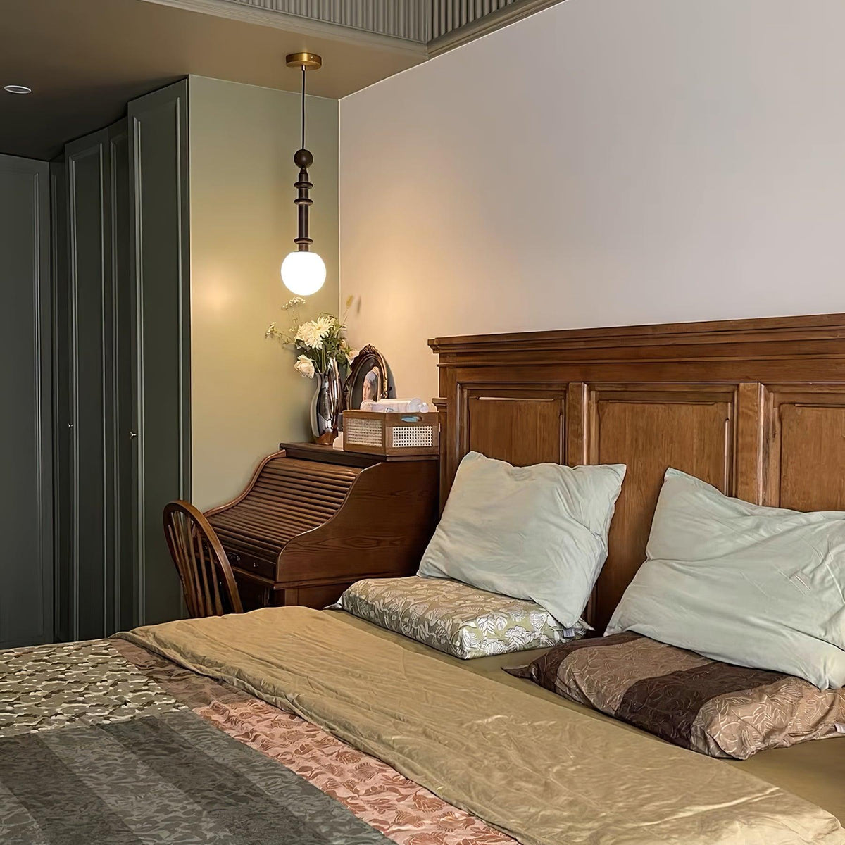 Barvel lámpara colgante de madera industrial