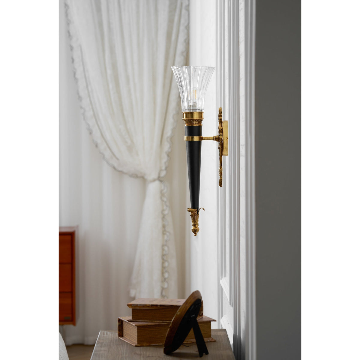 Rosalinda aplique de pared Torch