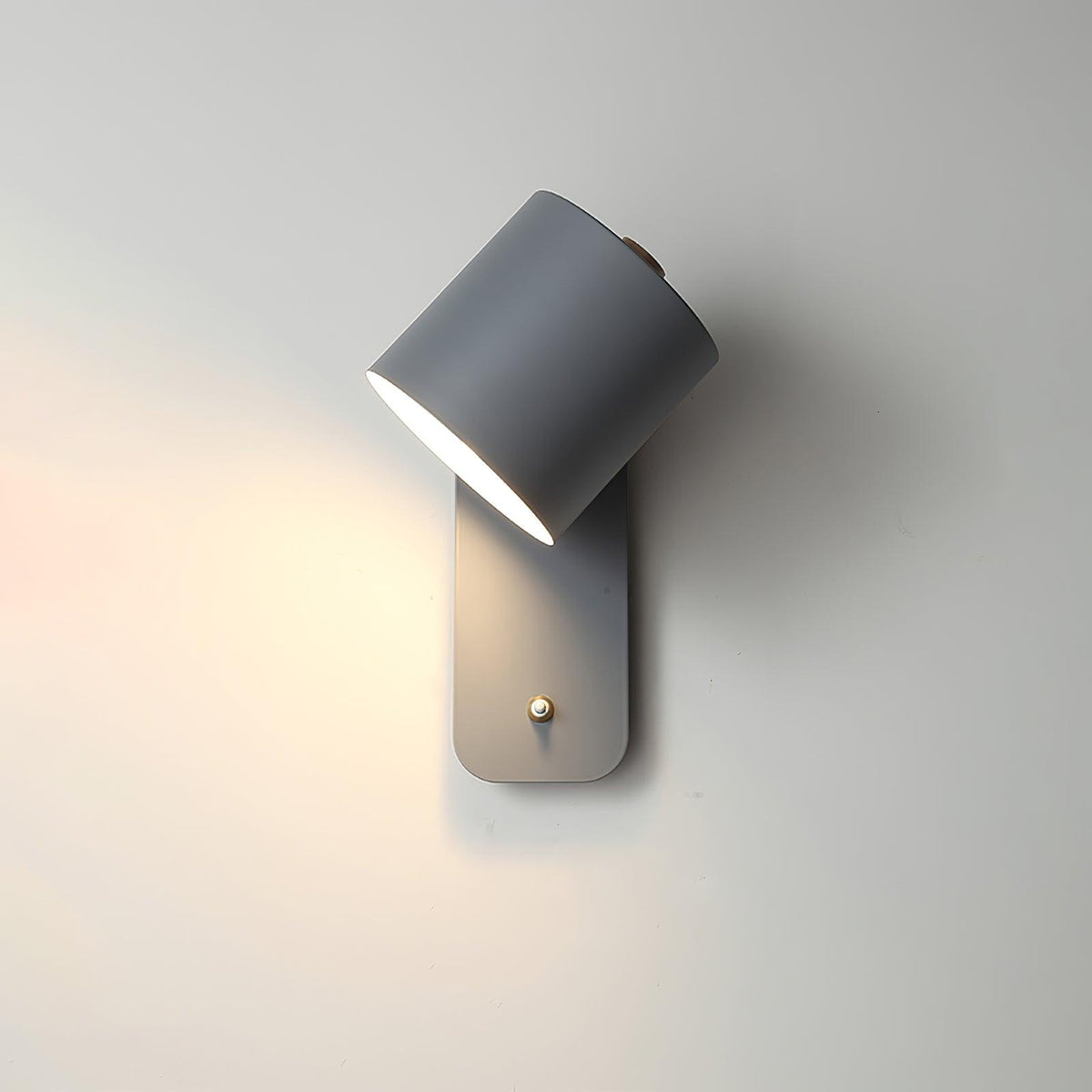 Lumuiella aplique de pared con cilindro giratorio