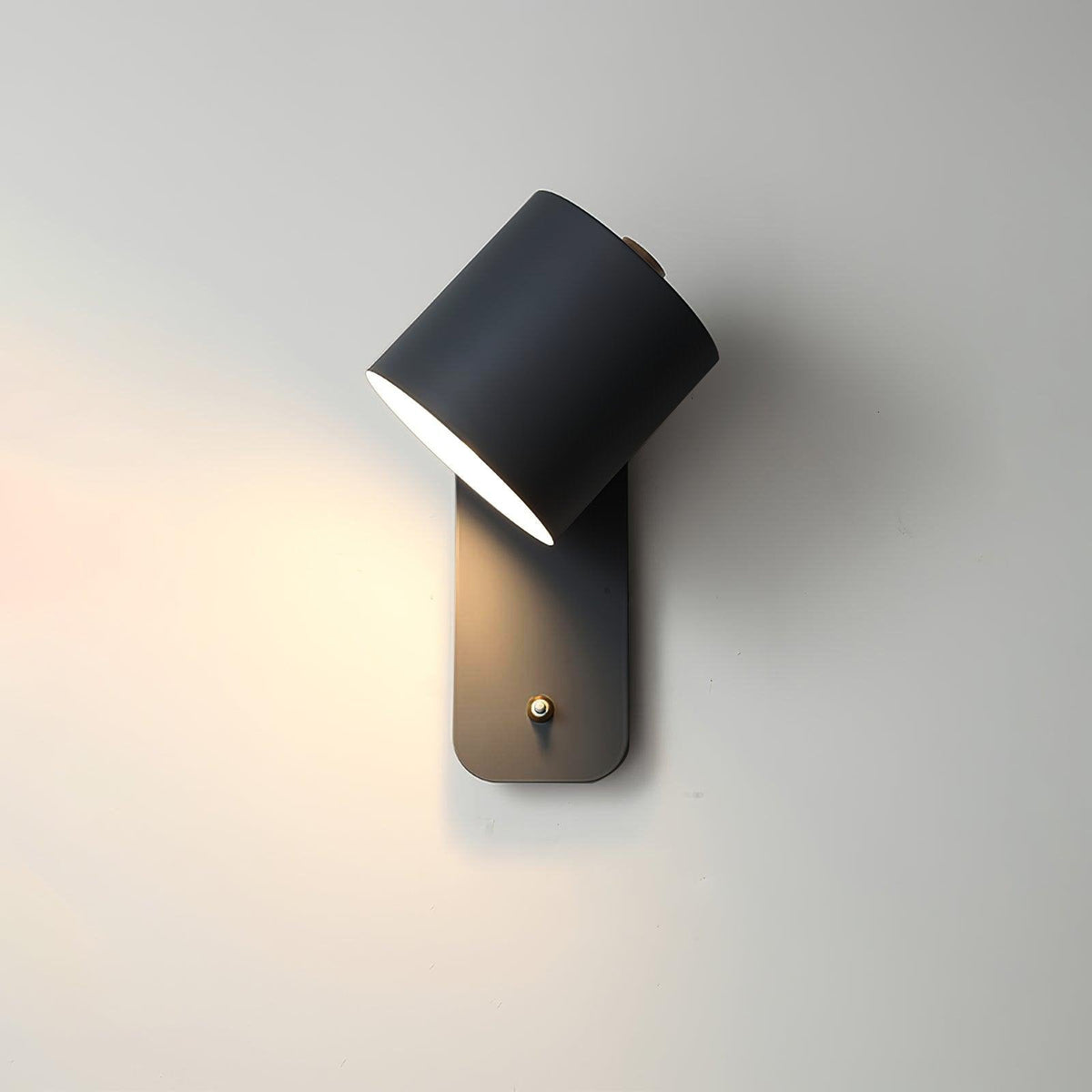 Lumuiella aplique de pared con cilindro giratorio