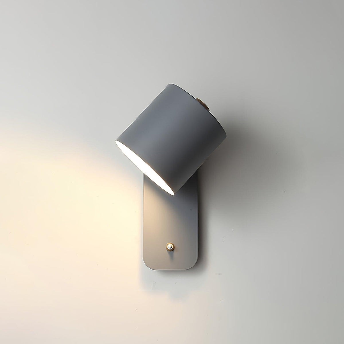 Lumuiella aplique de pared con cilindro giratorio