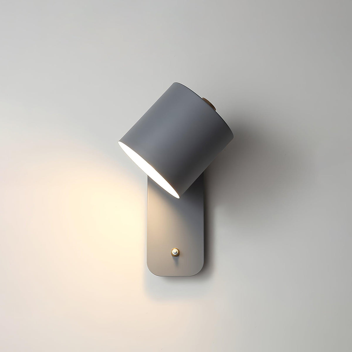 Lumuiella aplique de pared con cilindro giratorio