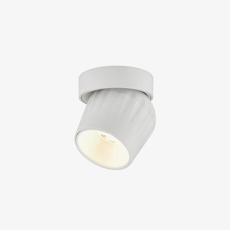 Keveny plafón de Techo Aluminio Ribeteado Giratorio minimalista