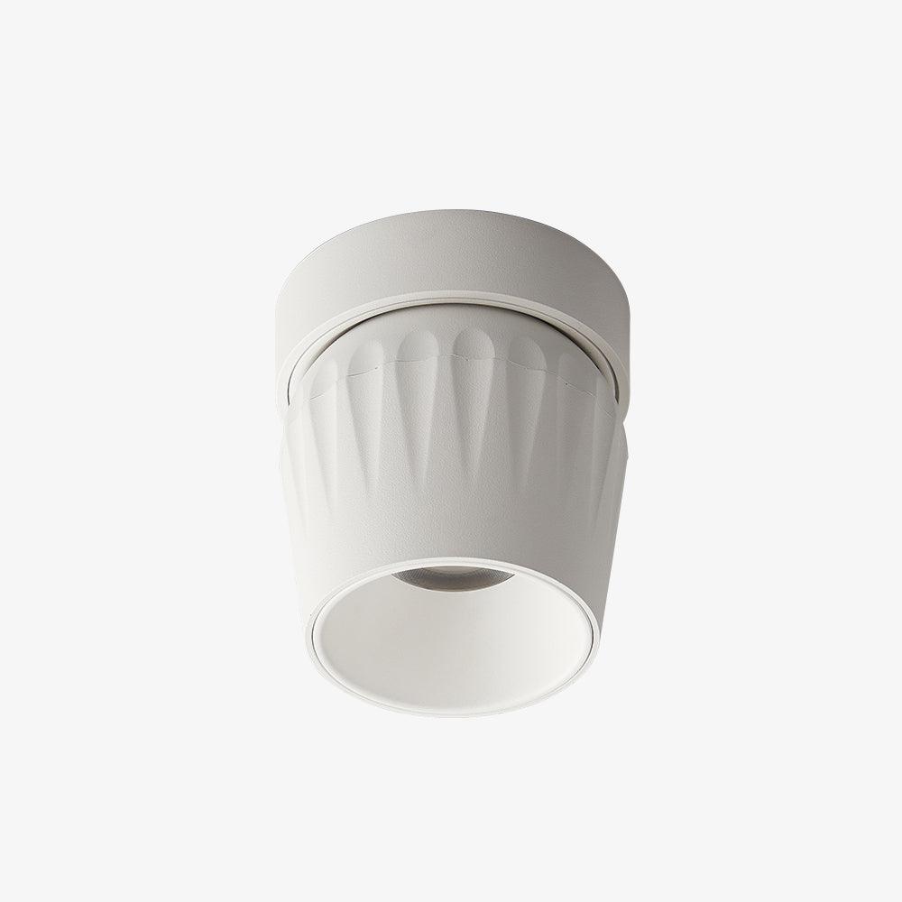 Keveny plafón de Techo Aluminio Ribeteado Giratorio minimalista