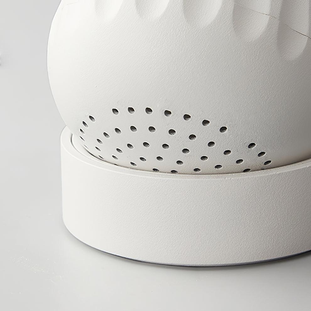 Keveny plafón de Techo Aluminio Ribeteado Giratorio minimalista