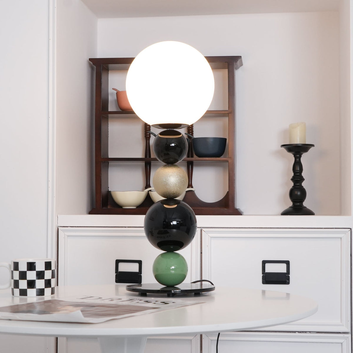Orbital lámpara de mesa Balls apilables
