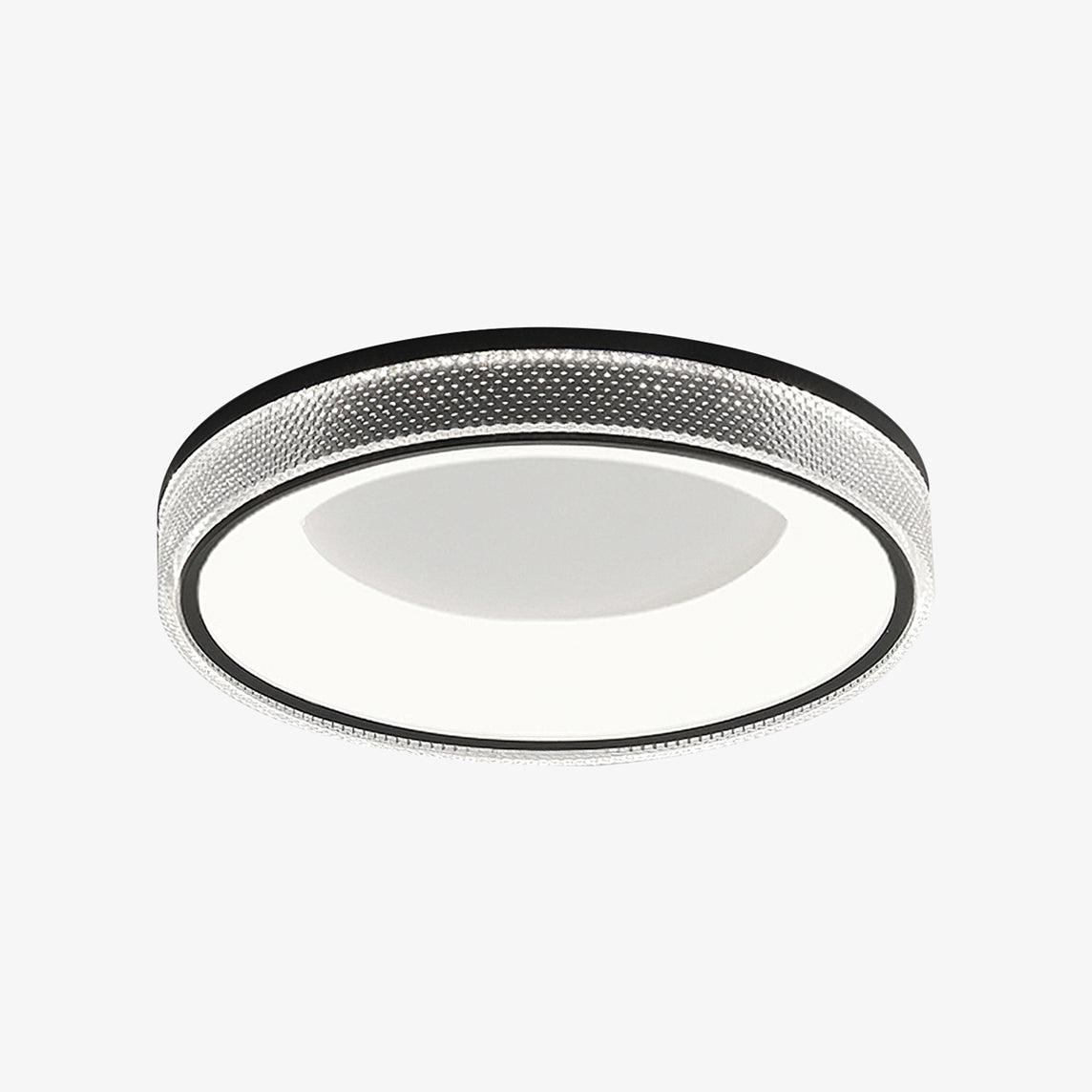 Liroxen lámpara de techo redonda empotrada minimalista cálida