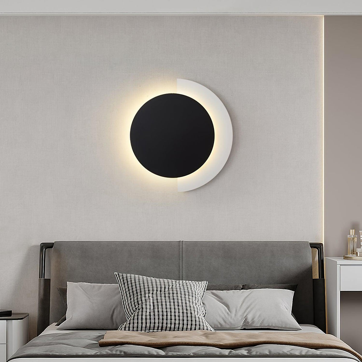 Lustra Aplique de pared Anillos Entrelazados Espacios