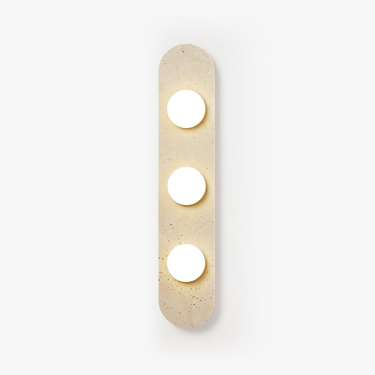 Zasoliel aplique de pared minimalista en travertino