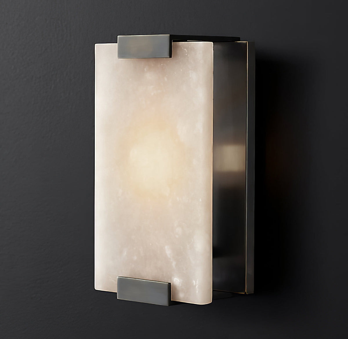 Velen aplique de pared alabastro Panel resplandor