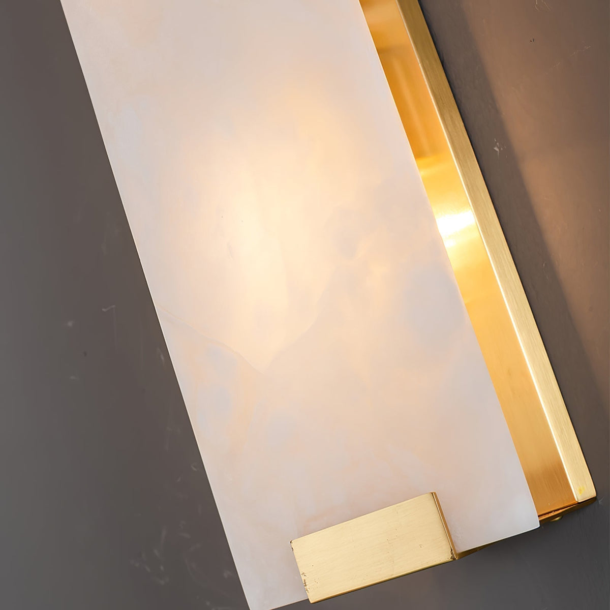 Velen aplique de pared alabastro Panel resplandor