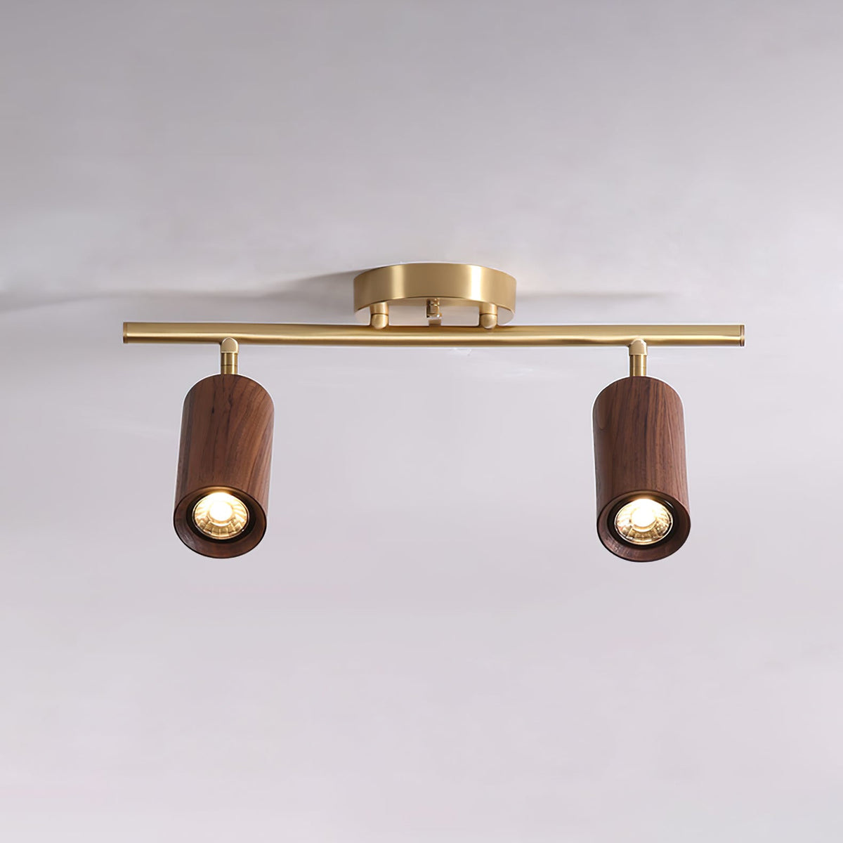 Usolila lámpara de techo moderna minimalista de madera