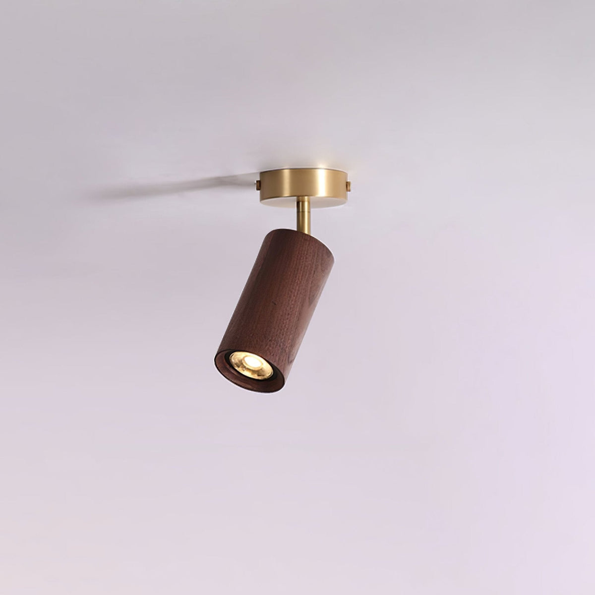 Usolila lámpara de techo moderna minimalista de madera