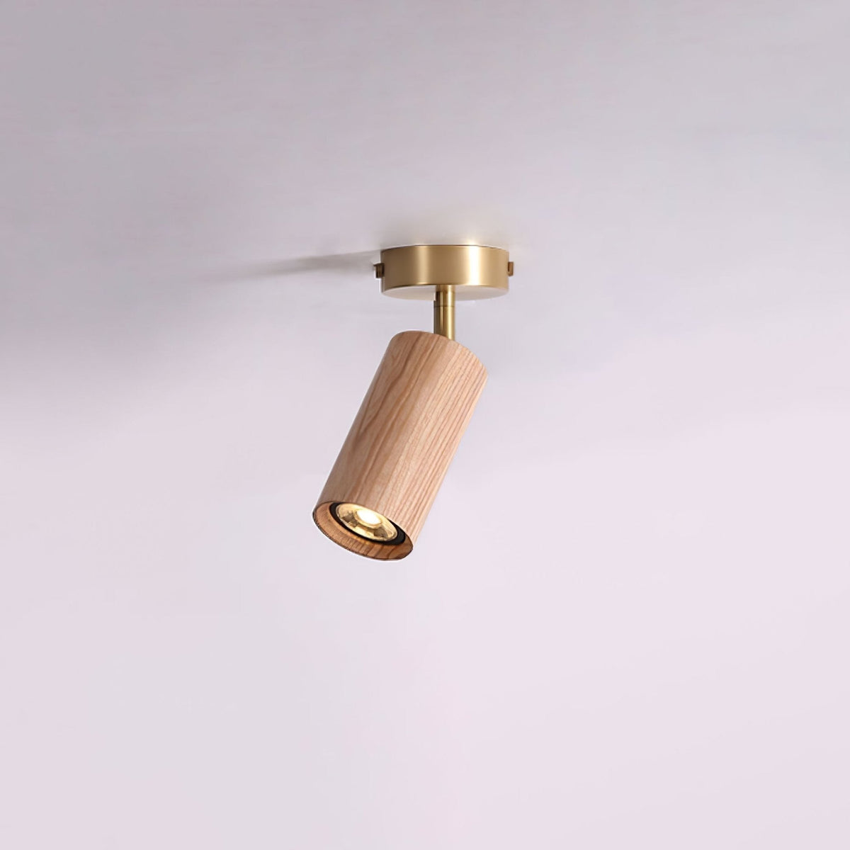 Usolila lámpara de techo moderna minimalista de madera