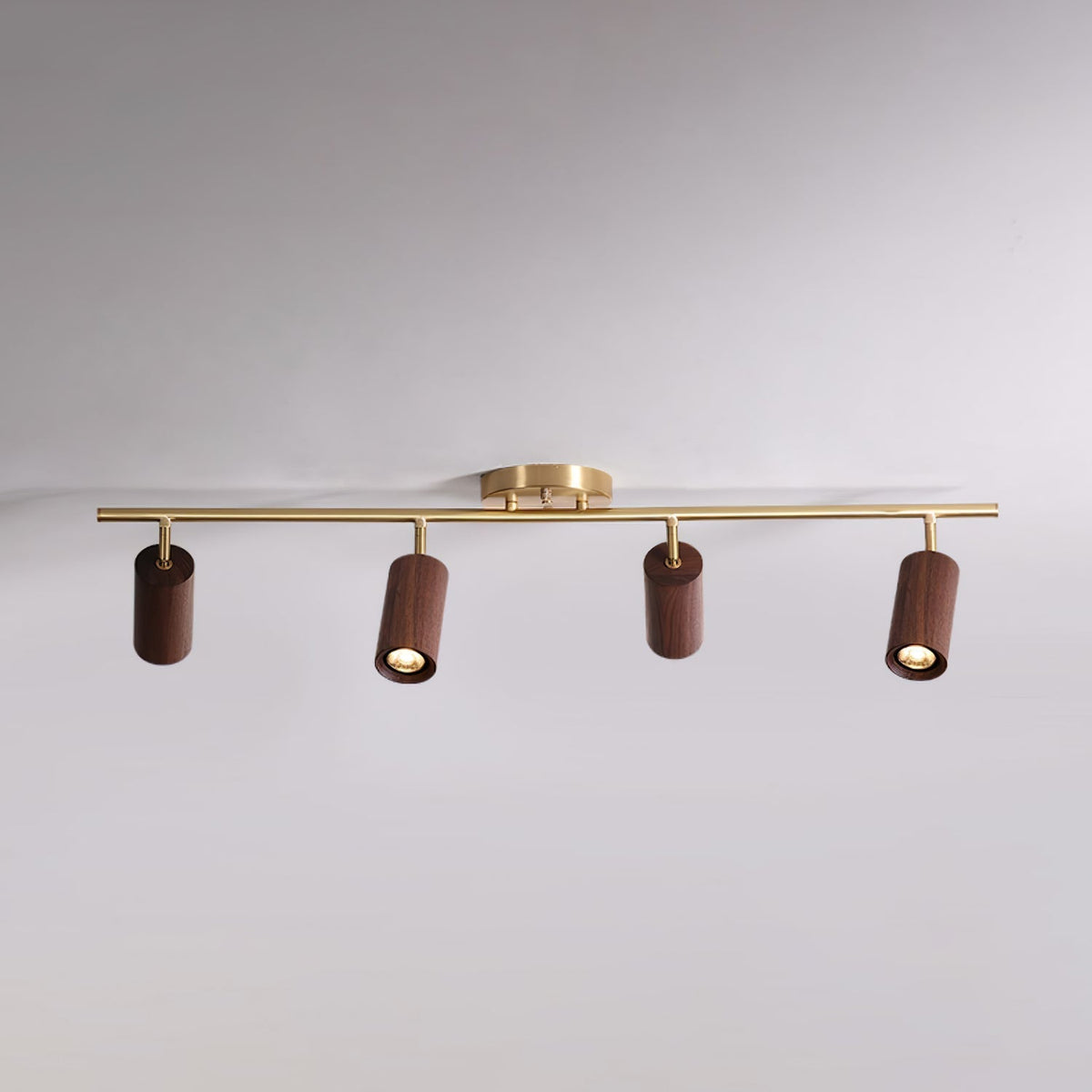 Usolila lámpara de techo moderna minimalista de madera