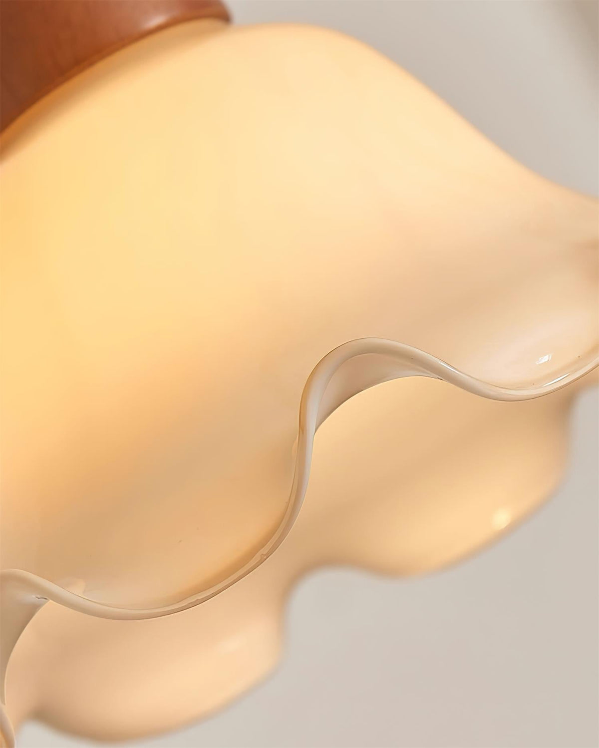 Glyna lámpara colgante Wavy