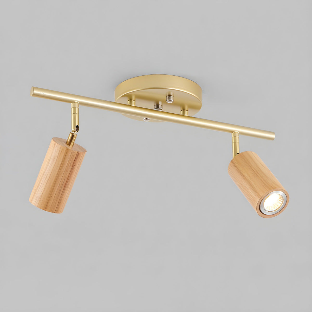 Usolila lámpara de techo moderna minimalista de madera