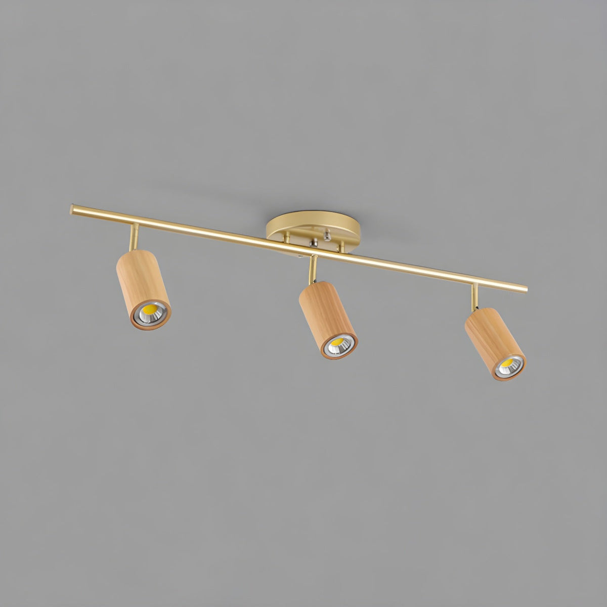 Usolila lámpara de techo moderna minimalista de madera