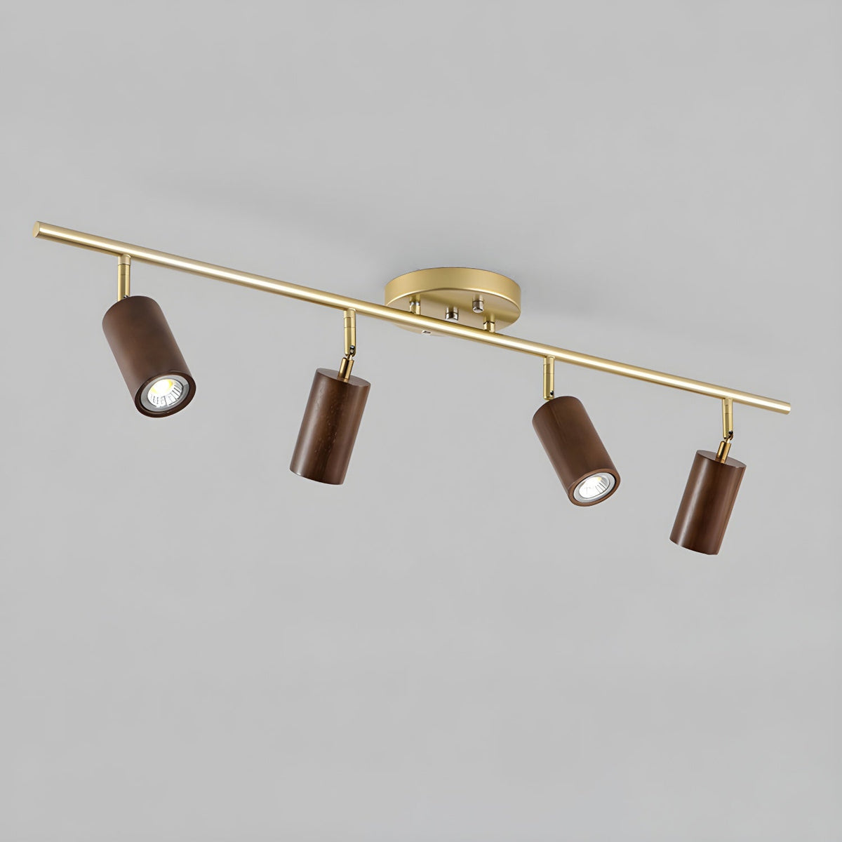 Usolila lámpara de techo moderna minimalista de madera