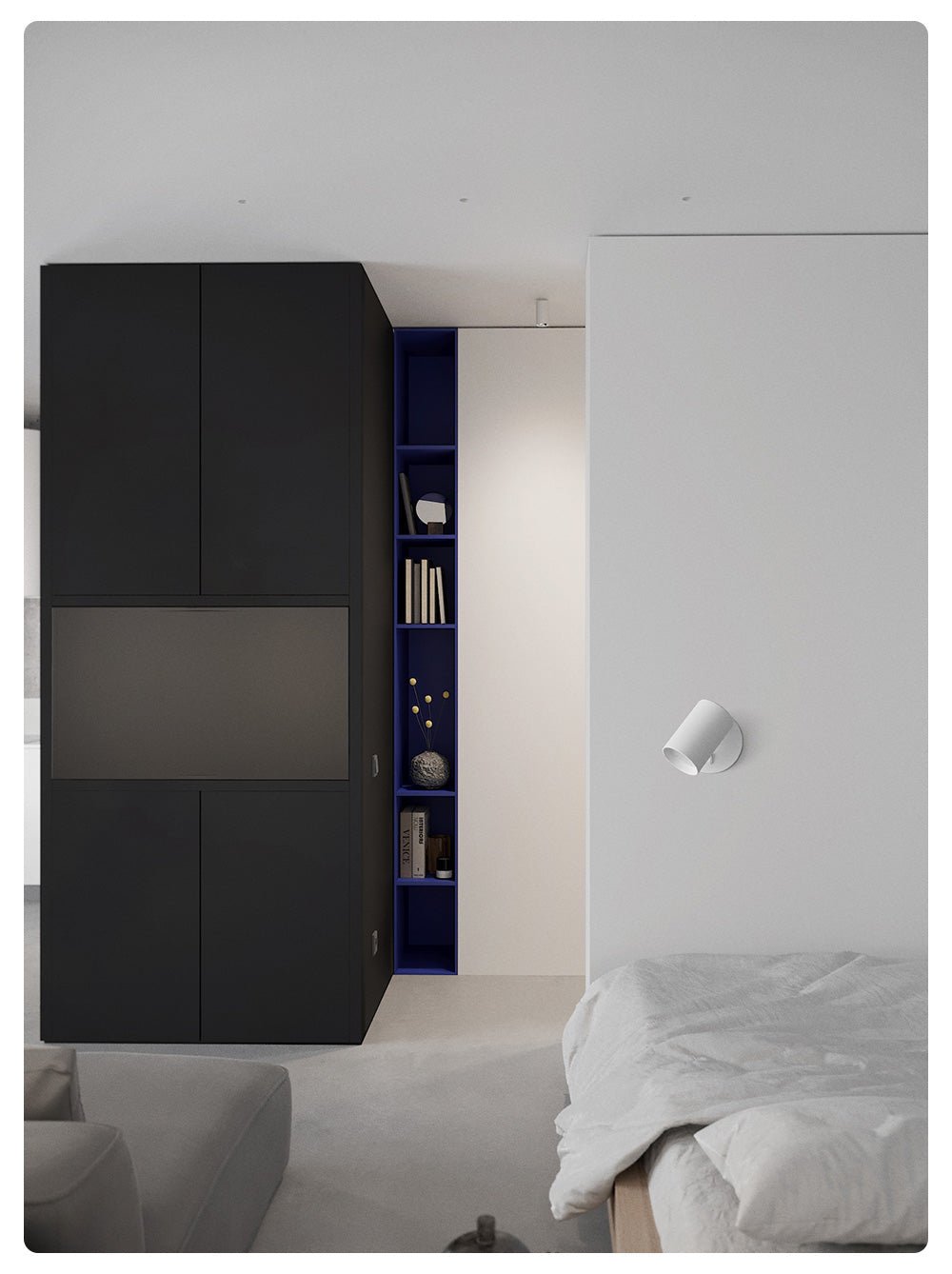 Noctivian aplique de pared Rowen