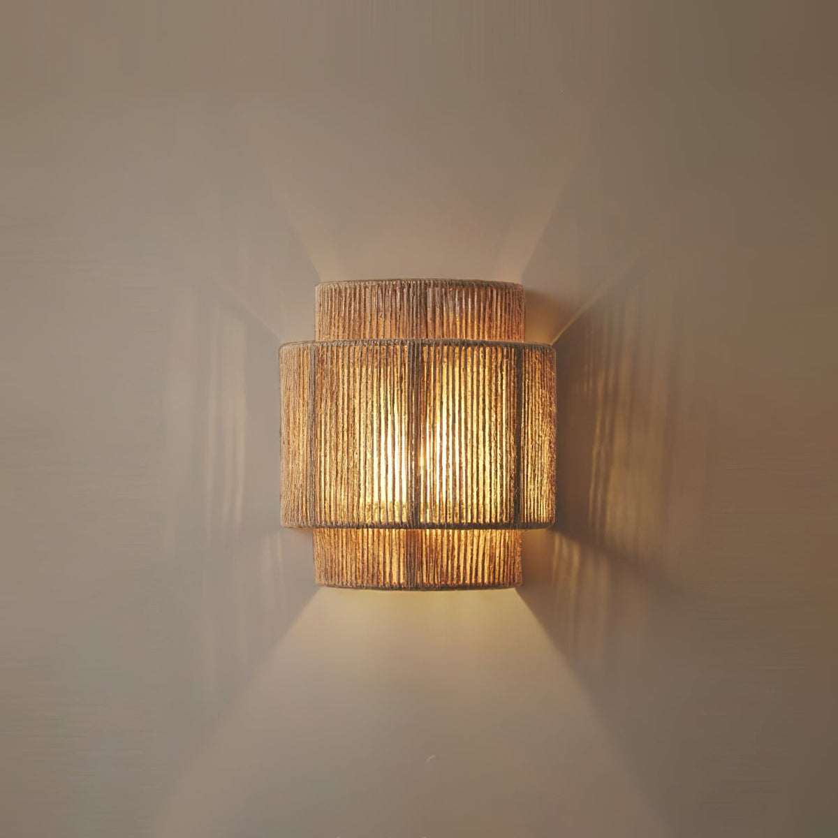 Velivaria aplique de pared Rustic Weave