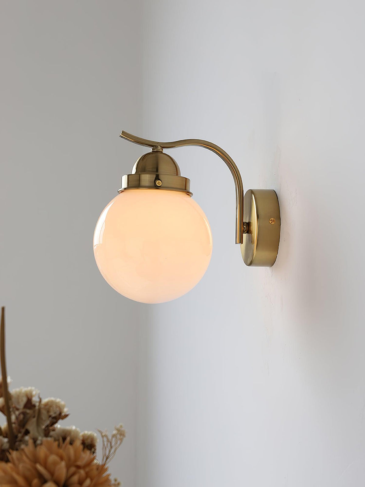 Avrinir aplique de pared moderno minimalista de vidrio