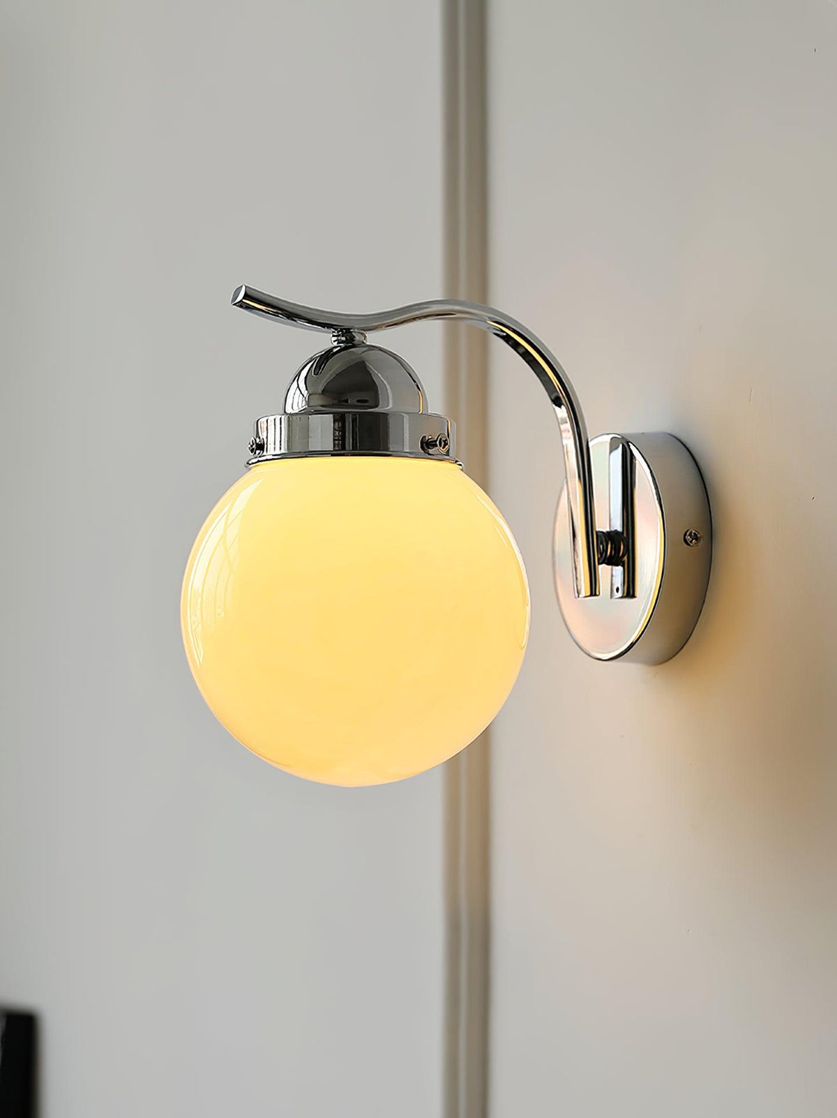 Avrinir aplique de pared moderno minimalista de vidrio
