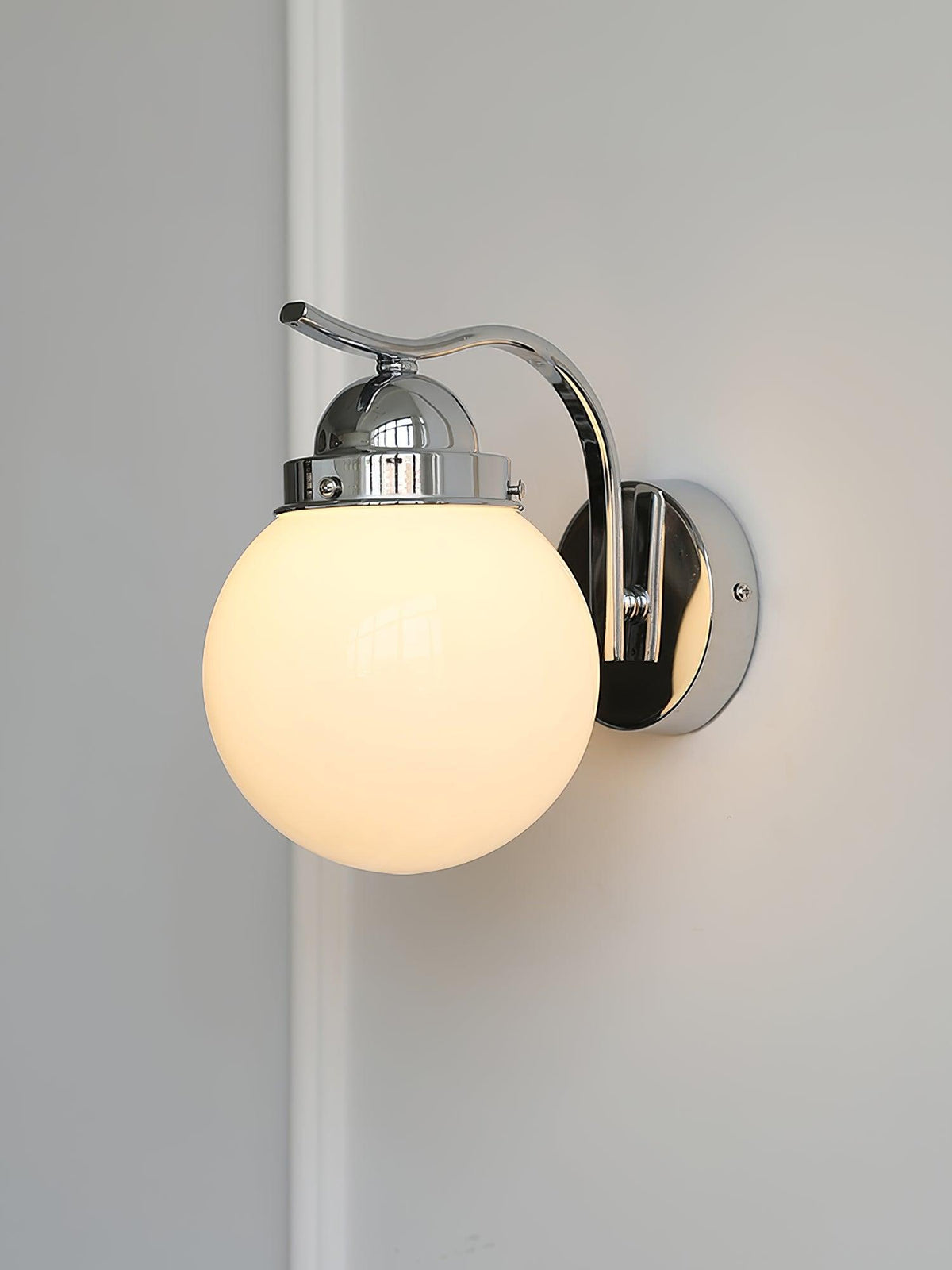 Avrinir aplique de pared moderno minimalista de vidrio