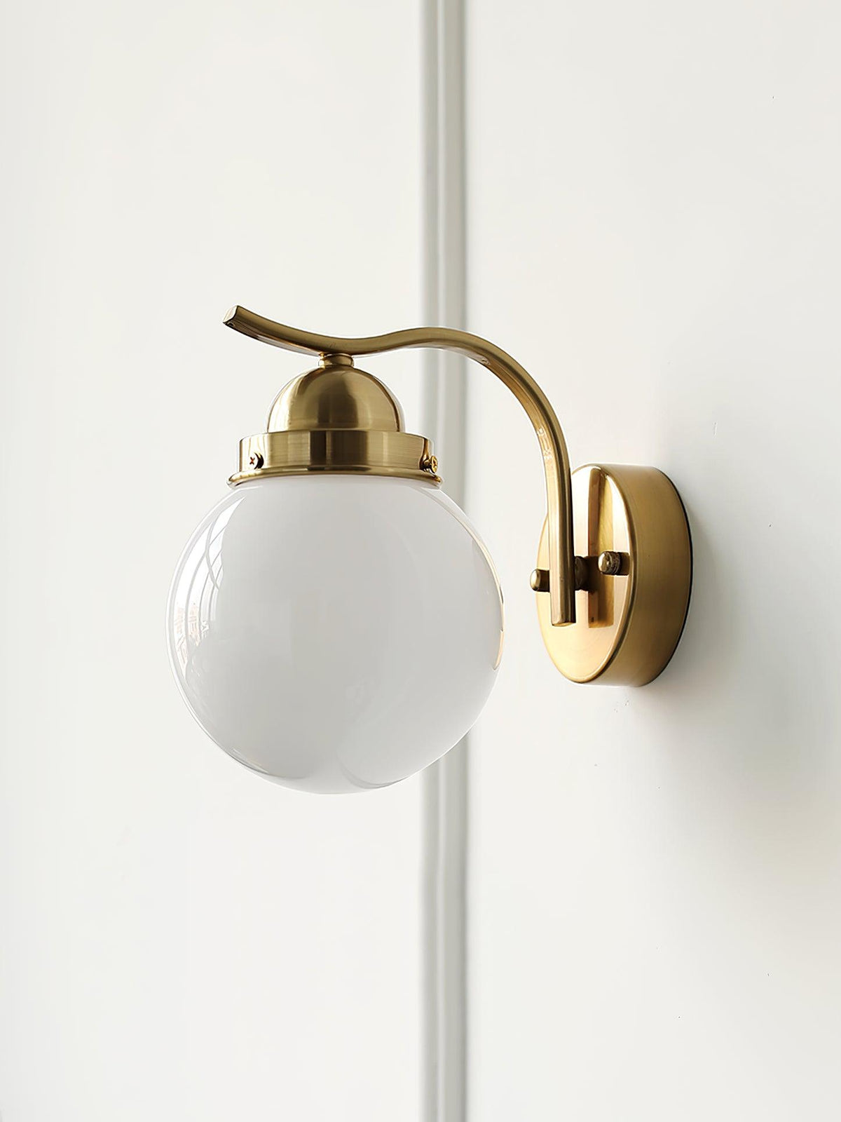 Avrinir aplique de pared moderno minimalista de vidrio