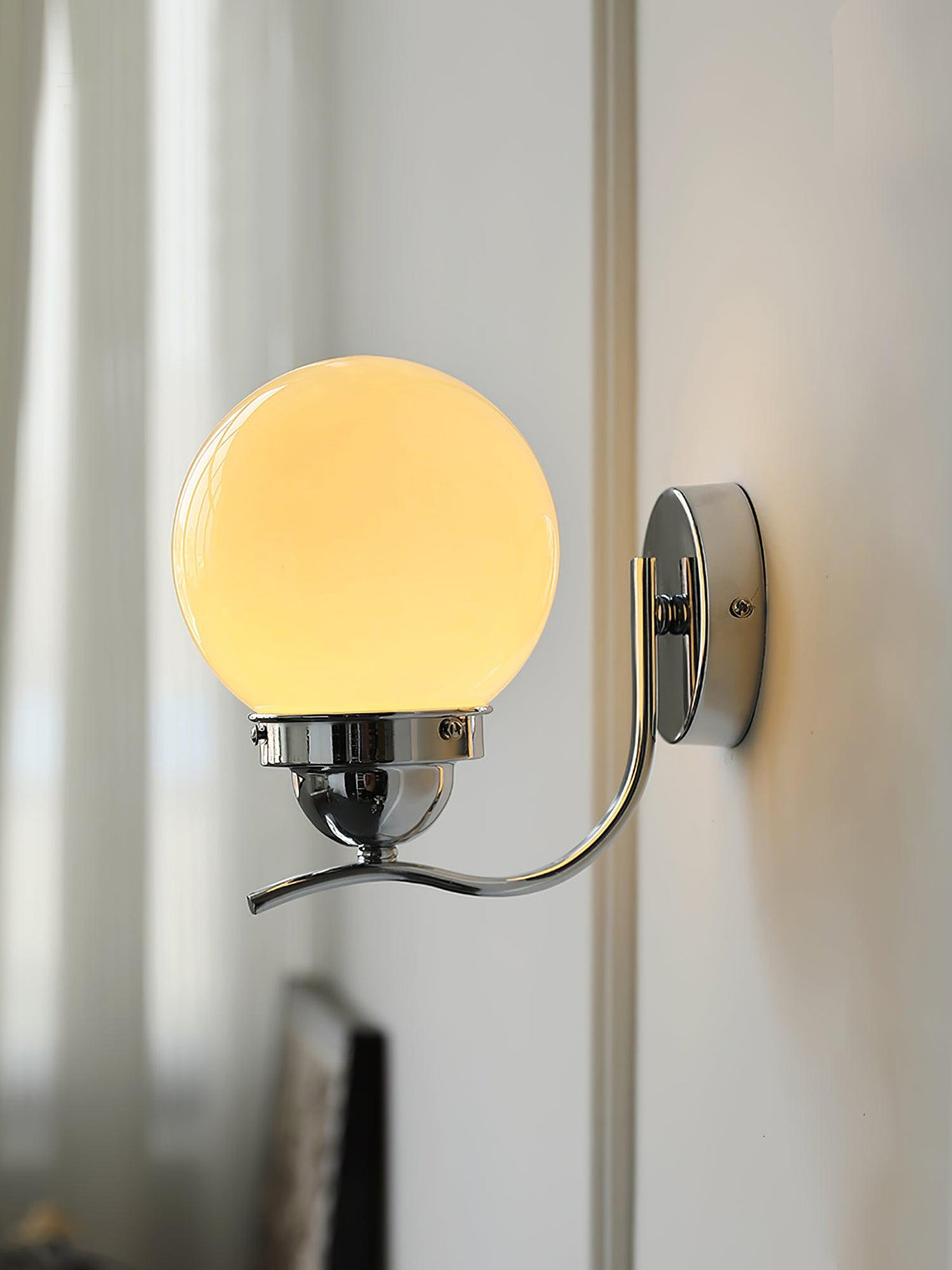 Avrinir aplique de pared moderno minimalista de vidrio