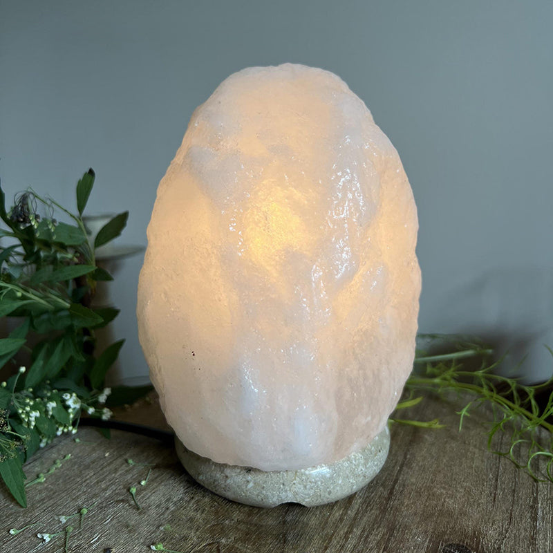 Salt lámpara de mesa