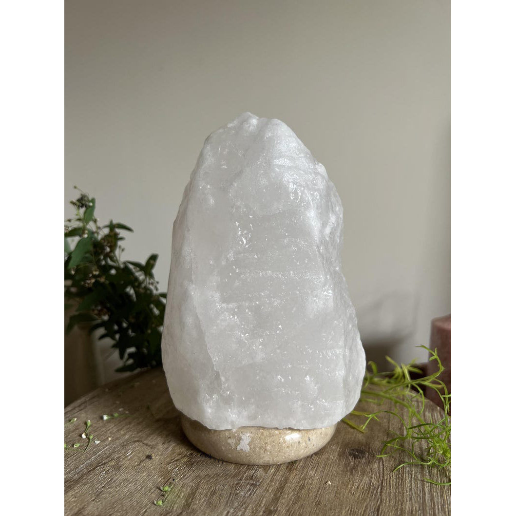 Salt lámpara de mesa