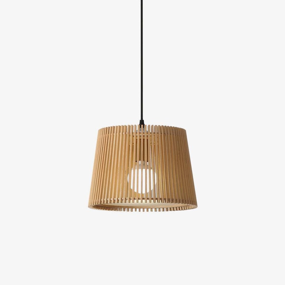 Clou lámpara colgante de madera estilo