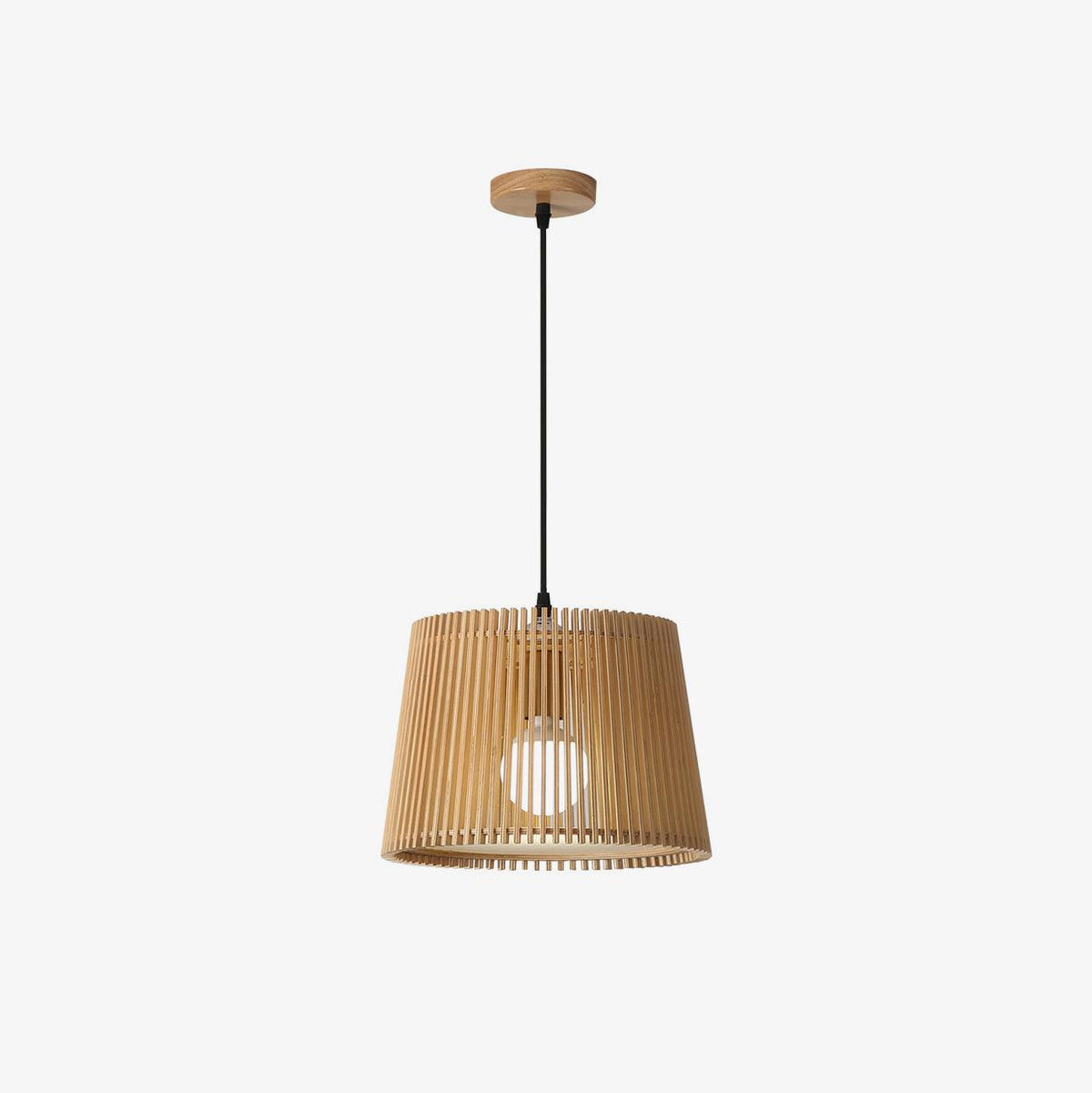 Clou lámpara colgante de madera estilo