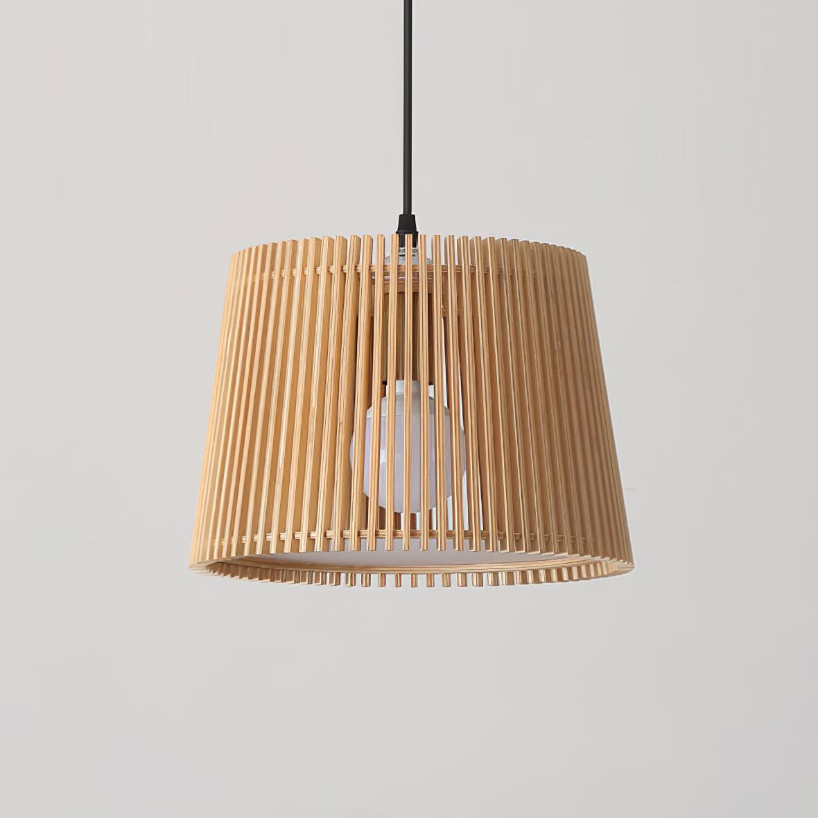 Clou lámpara colgante de madera estilo