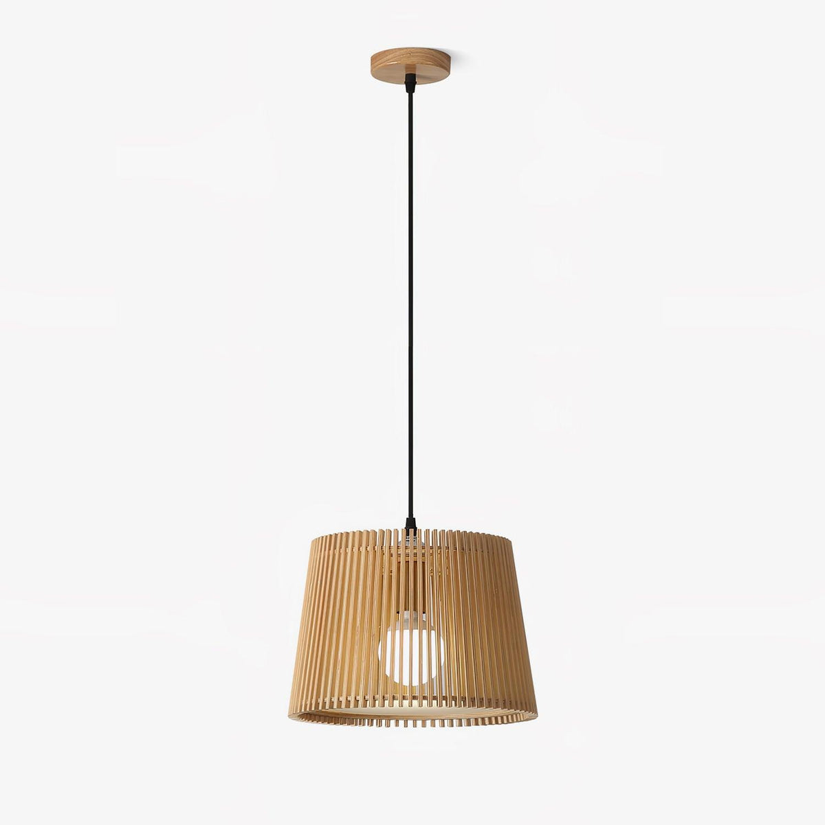 Clou lámpara colgante de madera estilo