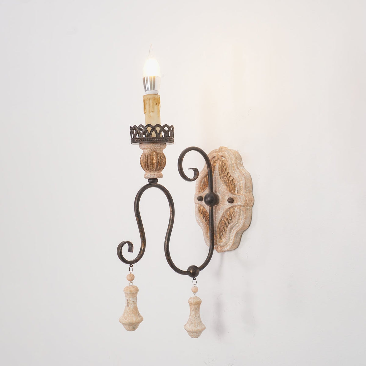 Aurzore aplique de pared Mid-century tradicional