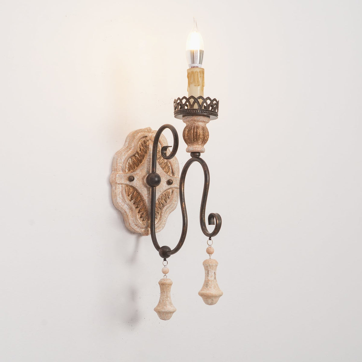 Aurzore aplique de pared Mid-century tradicional