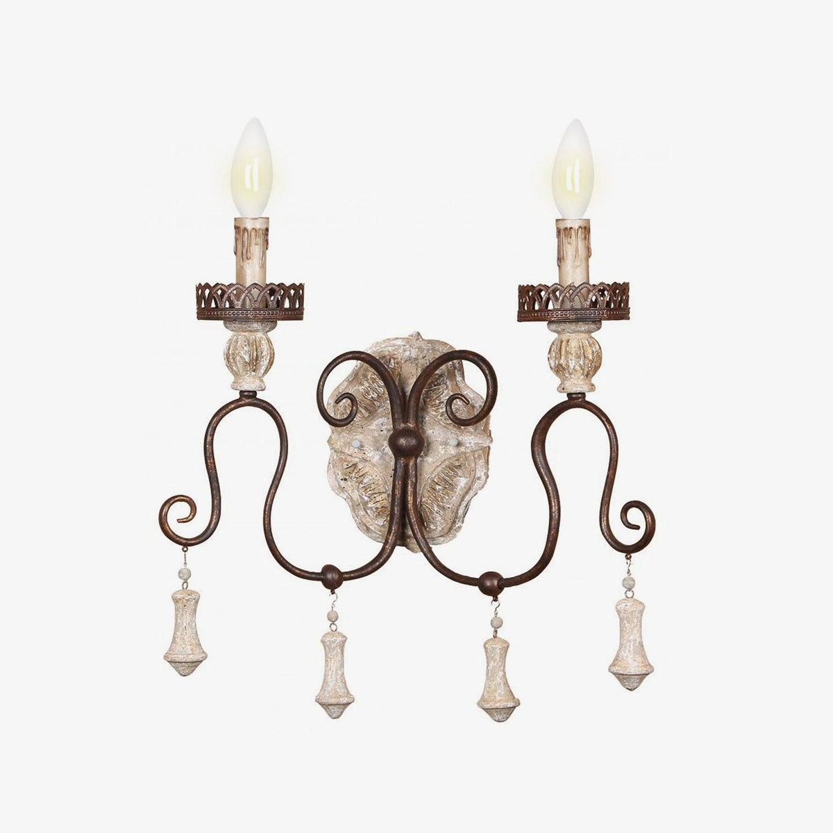 Aurzore aplique de pared Mid-century tradicional
