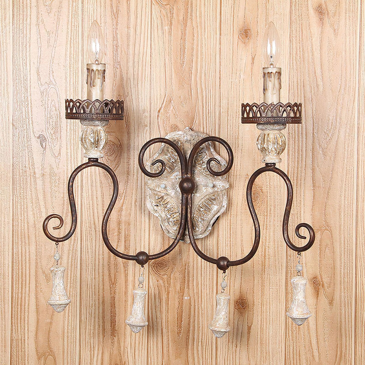 Aurzore aplique de pared Mid-century tradicional