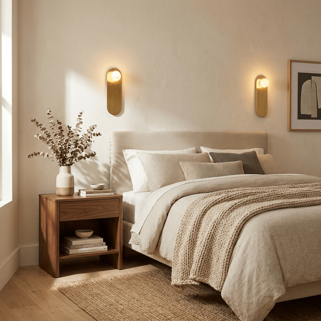 Albivise aplique de pared en alabastro
