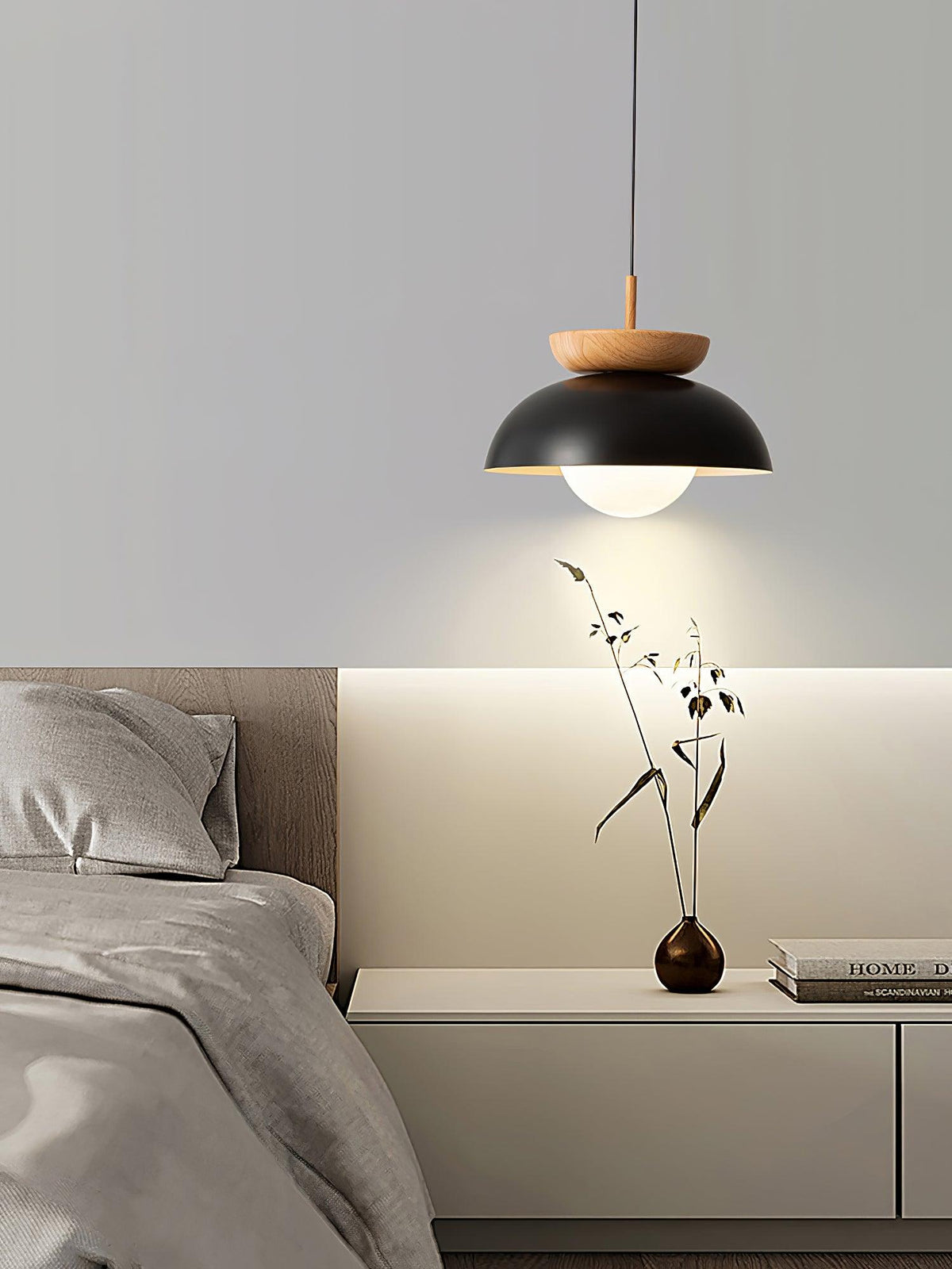Eirareria lámpara colgante Premium de vidrio art nórdico